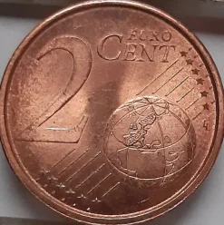Tradera Spain 2 Euro Cents 2000 KM#1040 (8050)| Euromønter Og Sedler