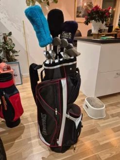 Tradera Spalding Pro Impact golfset med bag> Golf