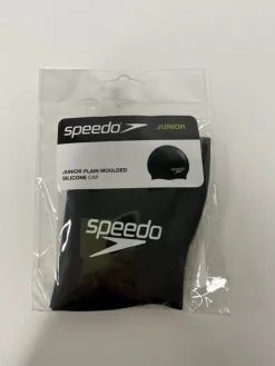 Tradera Speedo Junior Plain Moulded Silicone Cap Svart> Svømning