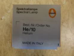 Tradera Spektrallampe He/10 helium NY| Elektroniske Instrumenter