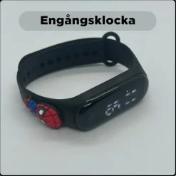 Tradera Spider Man Digital LED-Klocka för Barn> Børnure