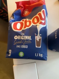 Tradera 1st 1,1 kg oöppnade oboy påse passa på> Produktemballager