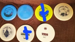 Tradera 5st Discgolf Discar> Discgolf