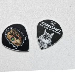 Tradera 2st Gitarr plektrum merch combichrist eric13| Musikinstrumenter