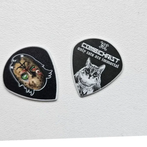 Tradera 2st Gitarr plektrum merch combichrist eric13| Musikinstrumenter