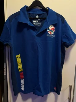 Tradera 2st Handbolls EM 2020 Crew tröjor blå polotröja, storlek XL> Håndbold