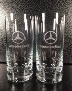 Tradera 6st highballglas Mercedes-Benz. Nya!| Merchandise