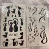 Tradera 2st Katt Tatuering| Tatovering