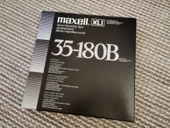 Tradera 1st. Maxell XLI 350-180B (N) rullband till rullbandspelare NOS, oanvänd nr.2| Spolebånd