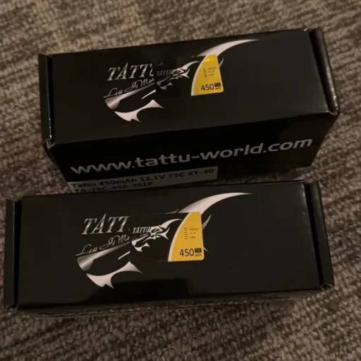 Tradera 2st oanvända TATTU 450mAh 11.1V 75C XT-30 Batterier| Radiostyret