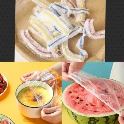 Tradera 25/st Överdragshättor /plast överdrag för matförvaring. Ny modell!| Andet - Hjem & Husholdning