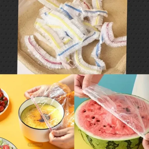 Tradera 25/st Överdragshättor /plast överdrag för matförvaring. Ny modell!| Andet - Hjem & Husholdning