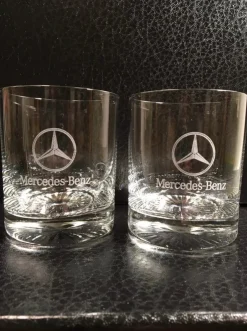 Tradera 6st whiskeyglas Mercedes-Benz. Nya!| Merchandise
