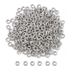 Tradera 20st 4x1mm öppna Bindringar 304 Rostfritt stål| Smykkefremstilling