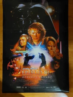 Tradera Star Wars Episod III - Mörkrets hämnd - Filmaffisch / Originalaffisch 70x100> Plakater