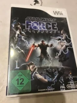 Tradera Star Wars Force Unleashed Tyskt> Nintendo