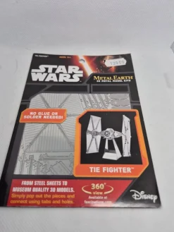 Tradera Star Wars Tie Fighter 3D Metallmodell| Skalamodeller