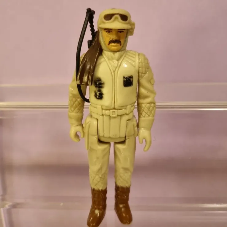 Tradera Star Wars vintage Kenner- Rebel Commander, LFL1980, no coo> Star Wars
