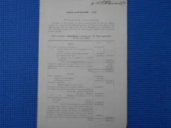 Tradera Statens Järnvägar 1882 Summarisk redovisning> Jernbane- & Sporvogns-memorabilia