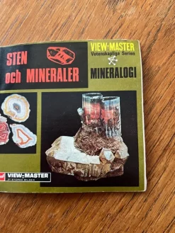 Tradera Sten och mineraler View-Master stereobilder| Miniature Optik