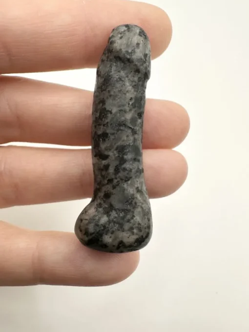 Tradera Sten Skulptur. Granit. Fallos, Penis.> Ædelsten
