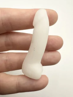 Tradera Sten Skulptur. Kvarts. Fallos, Penis.> Ædelsten