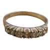 Tradera Sterling Silver. Ring med vit ädelsten> Ringe
