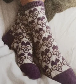 Tradera Stickmönster till Sockar| Syning & Strik