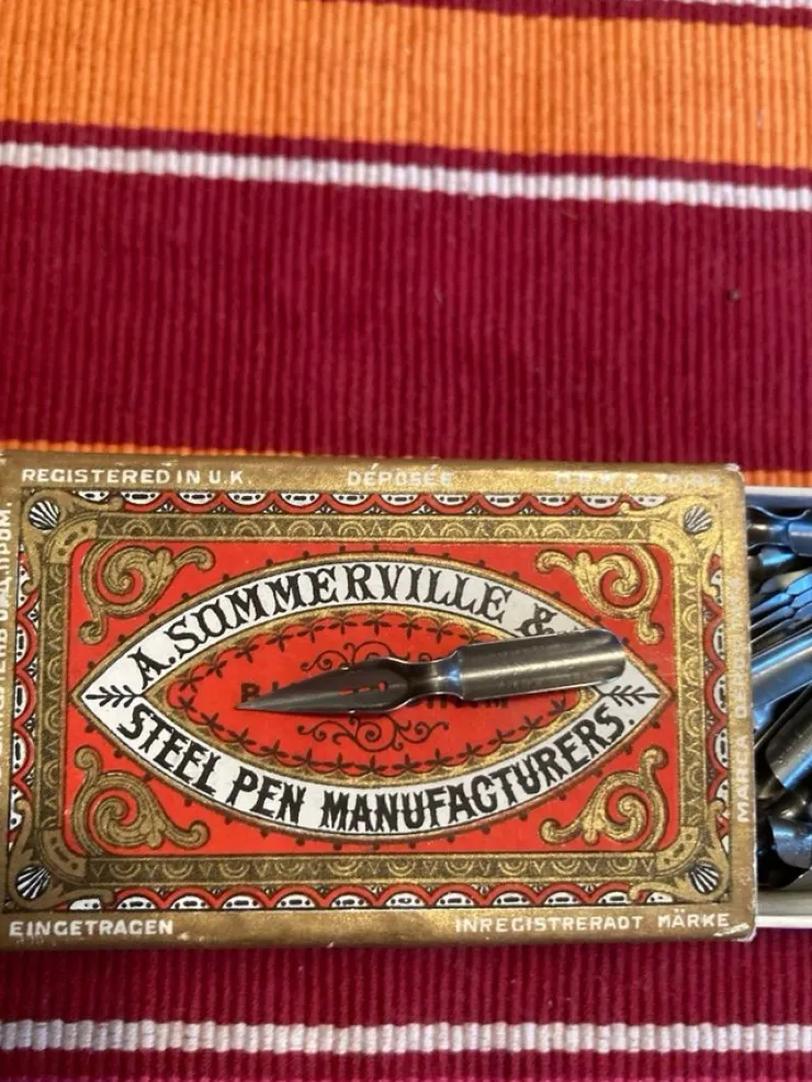 Tradera Stiftpennor, kalligrafistift. Sommerville&Co.> Kuglepenne & Tilbehør