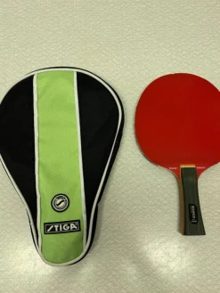 Tradera STIGA Bounce Advance bordtennisrack med fodral> Bordtennis