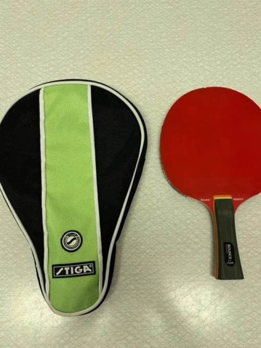 Tradera STIGA Bounce Advance bordtennisrack med fodral> Bordtennis