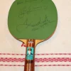 Tradera STIGA RACKET. SIGNERAT AV KJELL JOHANSSON OCH STELLAN BENGTSSON 1973. RARITET> Bordtennis