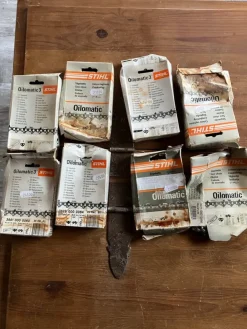 Tradera STIHL Oilomatic 3 Sågkjedjor| Havemaskiner
