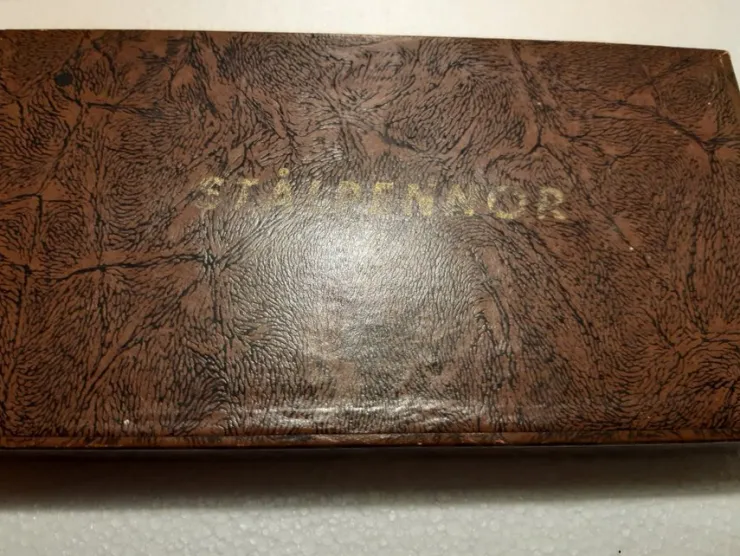 Tradera Stålpennor i fodral.> Kuglepenne & Tilbehør