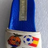Tradera STOR NYCKELRING - FLIPFLOP SPANIEN VM 1982 - MUNDIAL 82 - FOTBOLL> Nøgleringe
