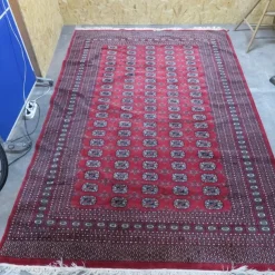 Tradera Stor röd matta från IKEA i fint skick| Indretning & Husholdning