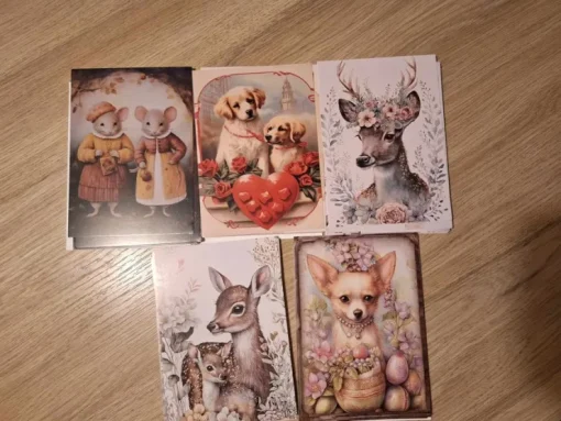 Tradera STORT scrapbooking SET: PÅSK-, ALLA HJÄRTANS DAG-, COTTAGE CORE-TEMA m.m. - NYTT| Scrapbøger