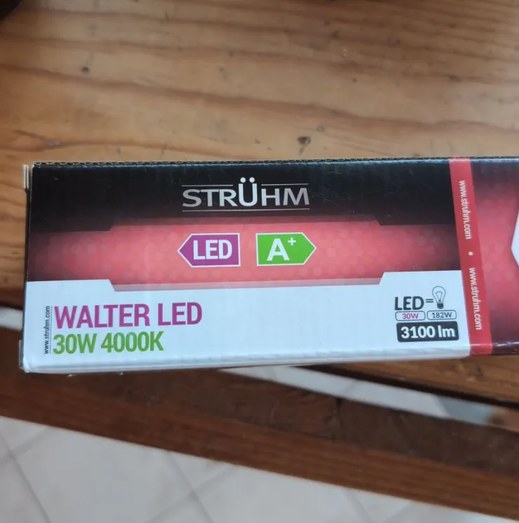 Sale Strühm Walter LED 30W 4000K LED-armatur Belysning & Armaturer