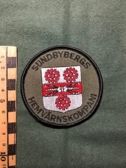 Tradera Sundbybergs Hemvärnskompani Tygmärke> Militære Samlerobjekter