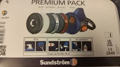 Flash Sale Sundström Premium Pack Gasmask Storlek M/L Beskyttelsesudstyr & Beklædning