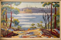 Tradera SUNE SKOTE. Oljemålning 1947| Malerier