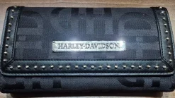Outlet Svart Plånbok Harley Davidson Accessoarer Tegnebøger
