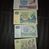 Tradera Svenska sedlar 100 50 10 5 kronor| Sedler