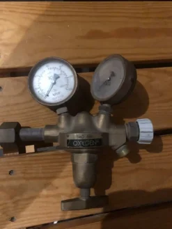 Online Syrgasregulator TMO-540 med manometrar AGA Svejsning & Lodning