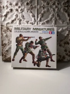 Tradera Tamiya 1/35 US Army Infantry Militär Miniatyrer Plastmodellbyggsats| Plastik Byggesæt