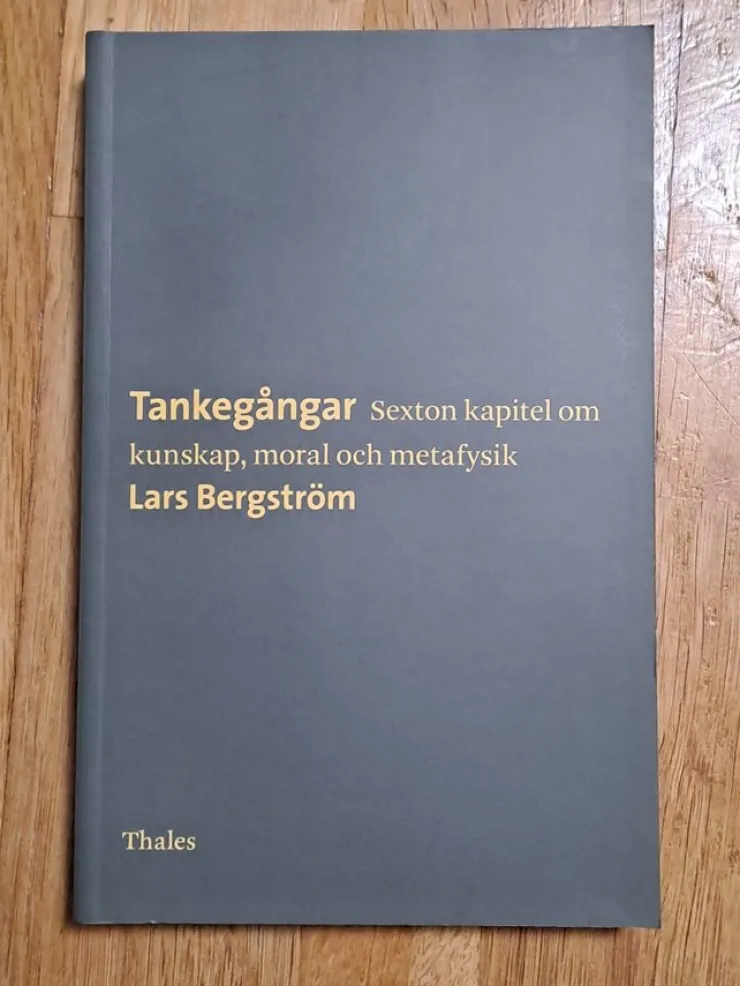 Shop Tankegångar: Sexton kapitel om kunskap, moral och metafysik Filosofisk Litteratur