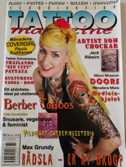 Tradera Tattoo Magazine nr 81 - 2008| Tatovering