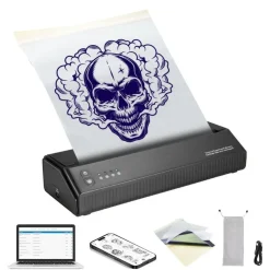 Tradera Tattoo Transfer Stencil Printer – Trådlös Bluetooth-skrivare| Tatovering