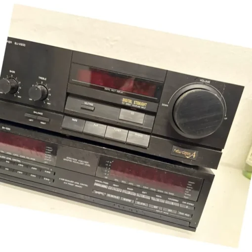 Tradera Technics SU-X933 Stereoforstärkare och SH-EQ55 Grafisk Equalizer| Stereo Og Hifi