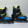 Tradera Tecnopro Flash Adj. Jr. Boy 3.0 skridskor Storlek EU 33-36> Hockey & Skøjter